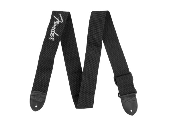 Fender Correia Blk Poly Strap-Grey Preta/Cinzenta 2 Fender Correia Blk Poly Strap-Grey Preta/Cinzenta 2